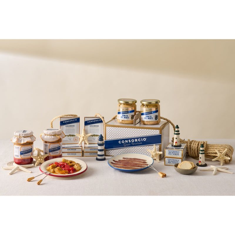 Pack conservas gourmet "Piscolabis"