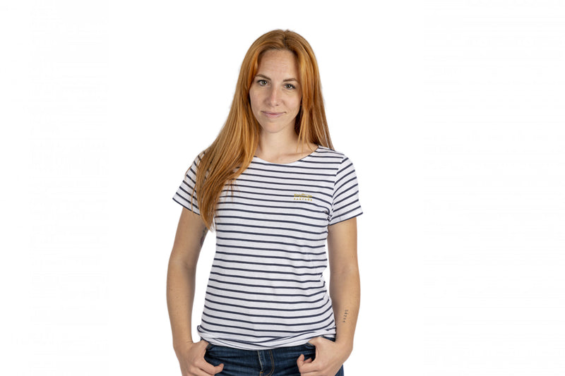 T-shirt da donna ricamata Santoña