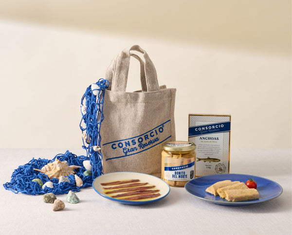 Pack conservas gourmet "Bolsa ECO Consorcio"